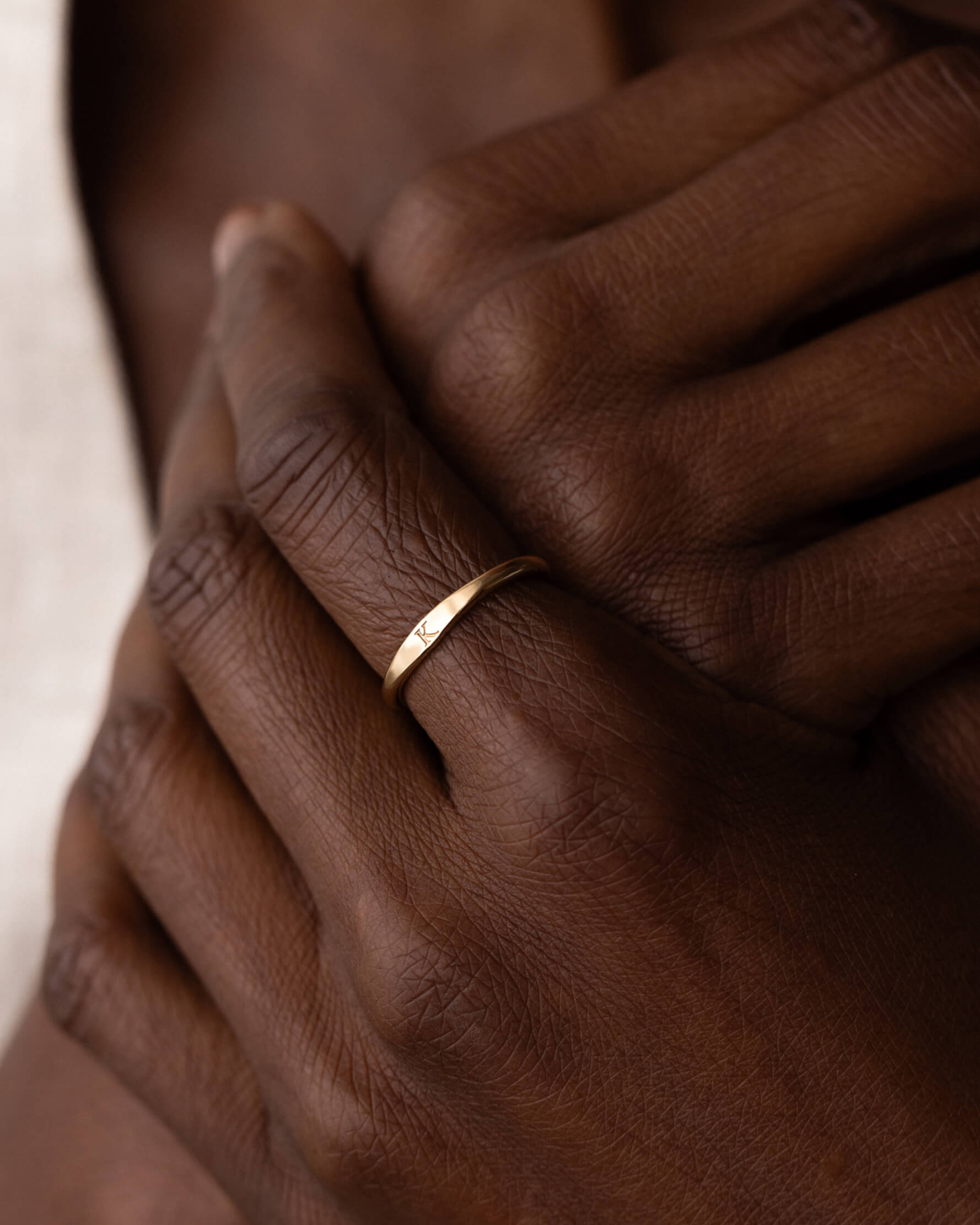 Slim Signet Ring