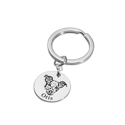 Pet Face Keychain