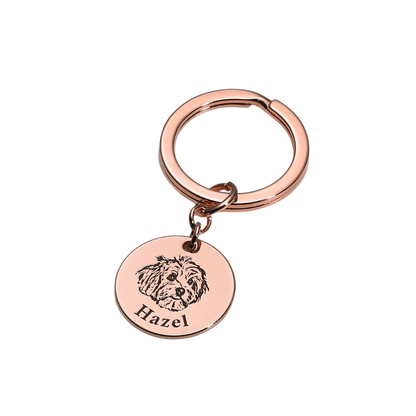 Pet Face Keychain