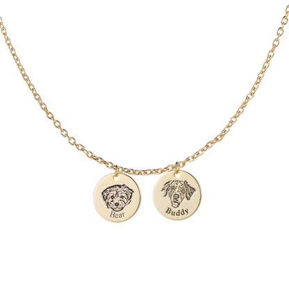Pet Face Necklace