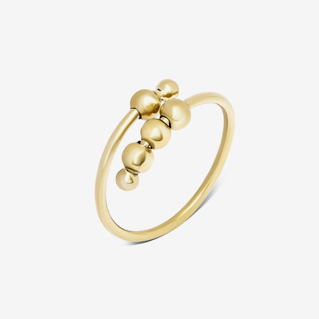 4-Bead Adjustable Anxiety Ring