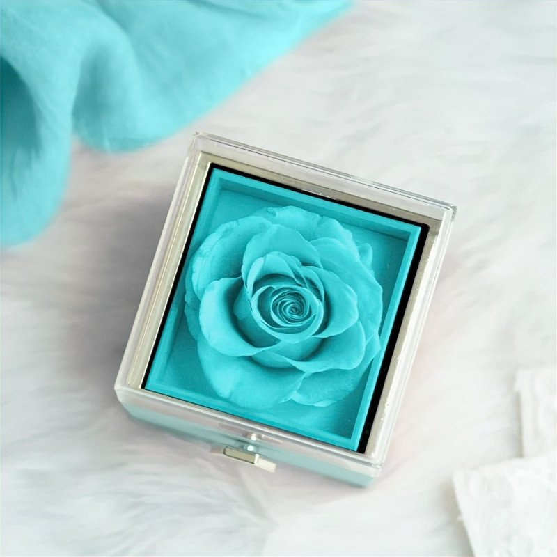 Eternal Engraved Necklace & Rose Box