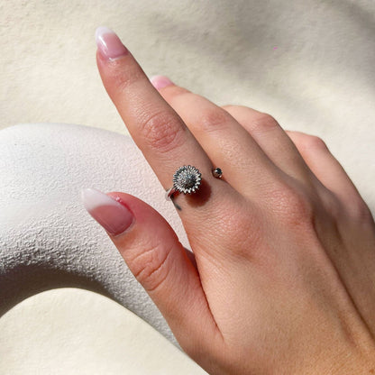 Sunflower Spinner Ring