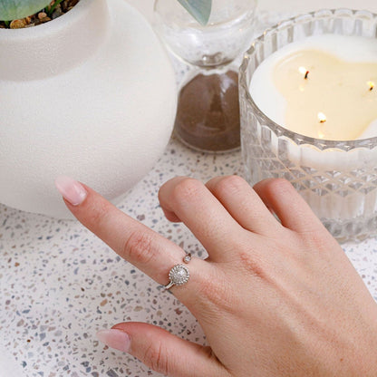 Sunflower Spinner Ring