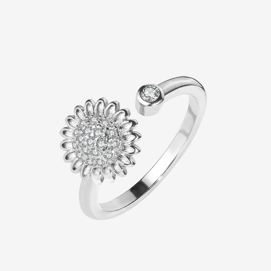 Sunflower Spinner Ring
