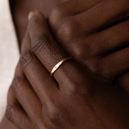 Slim Signet Ring