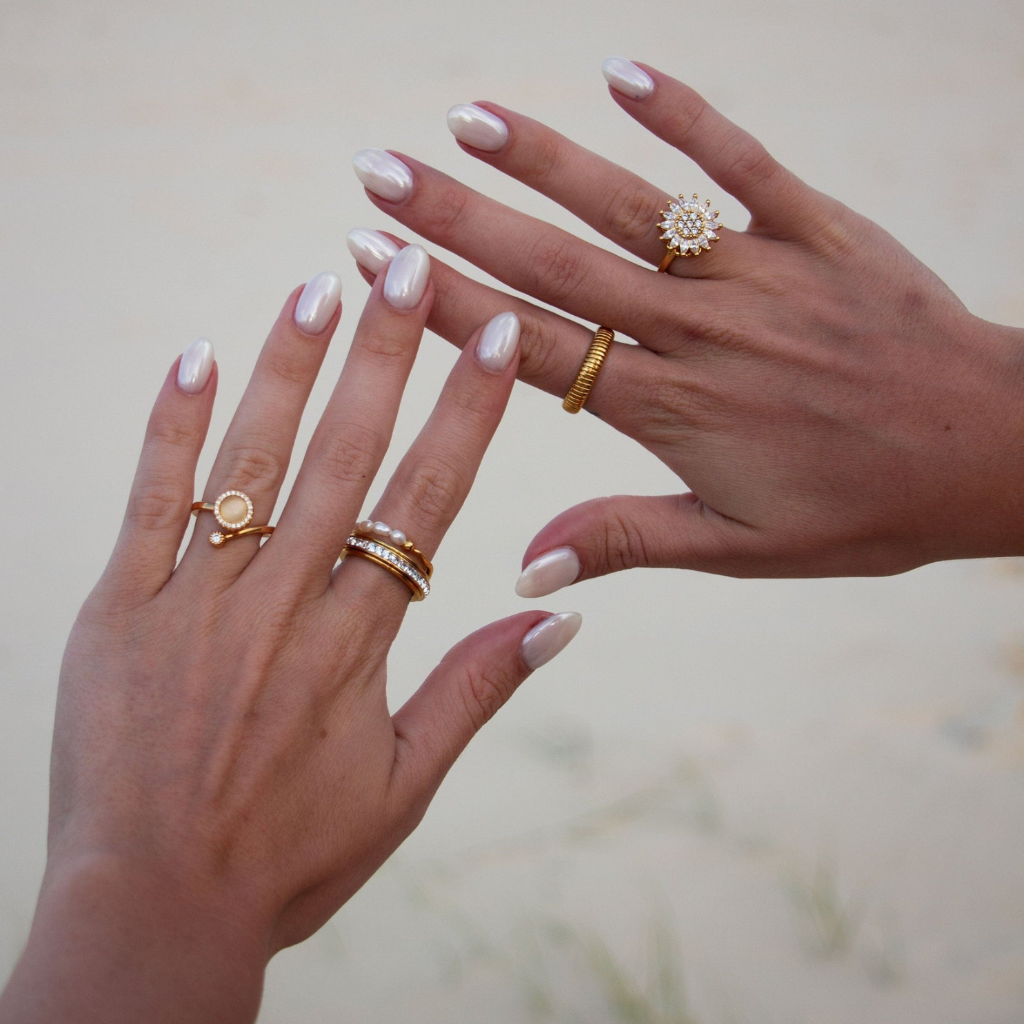 Opal Spinner Ring