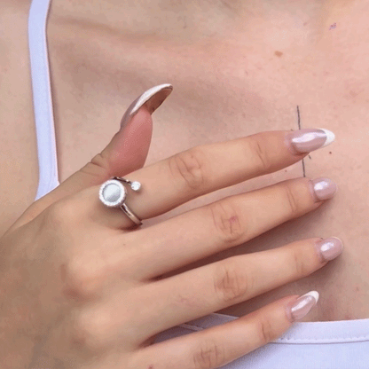 Opal Spinner Ring