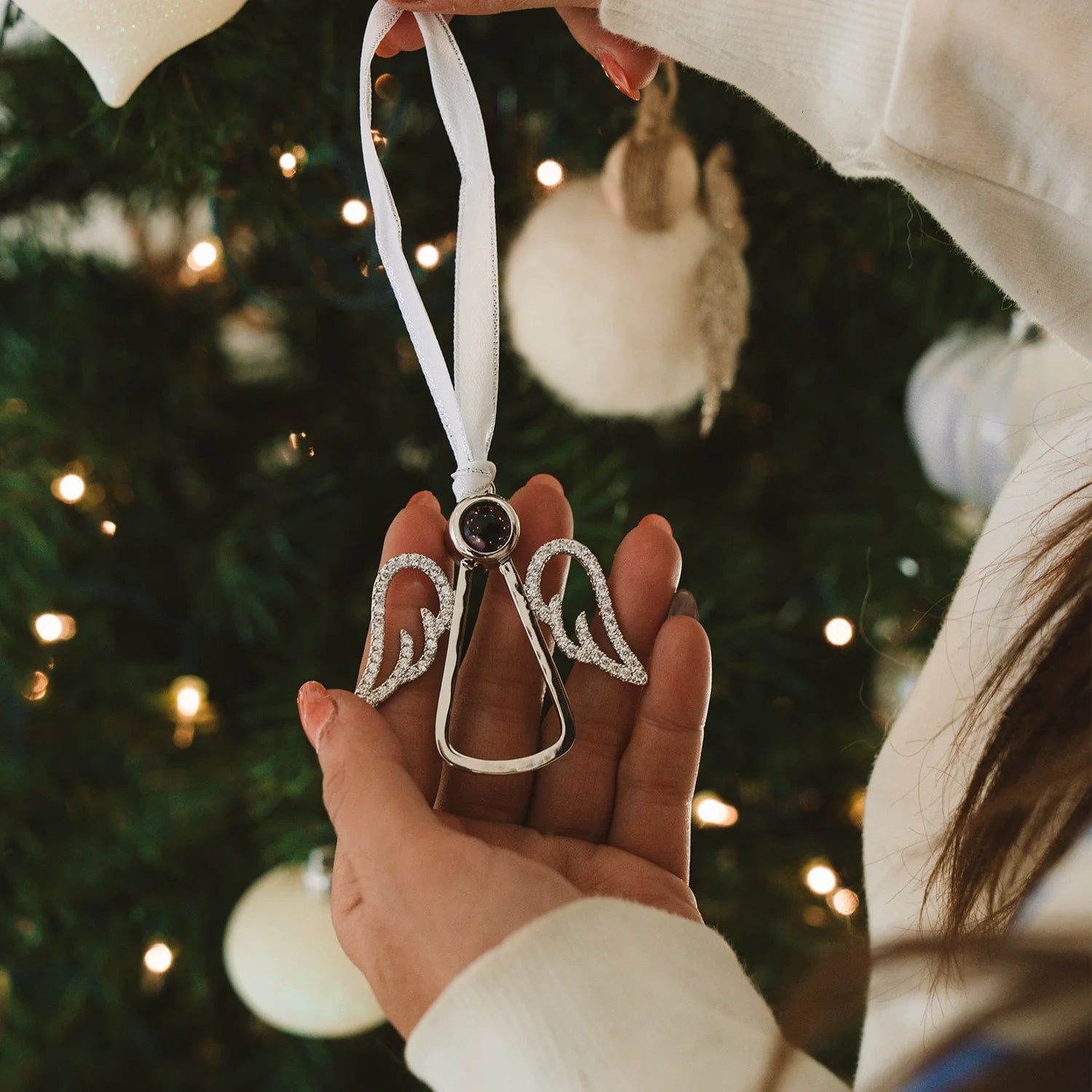 CHRISTMAS ANGEL PHOTO DECORATION