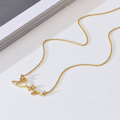 Belle Custom Name Necklace
