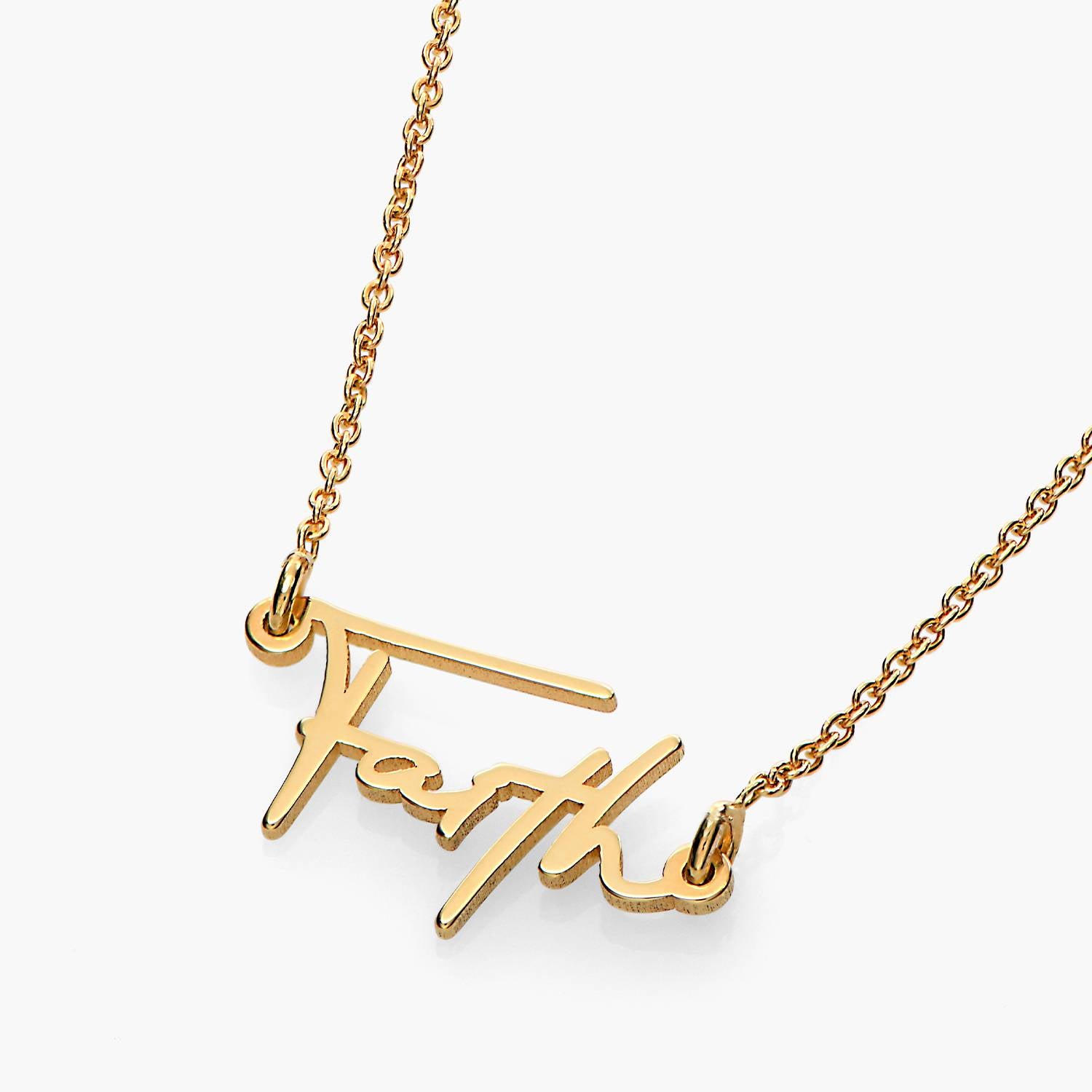 Belle Custom Name Necklace