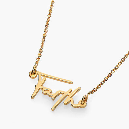 Belle Custom Name Necklace
