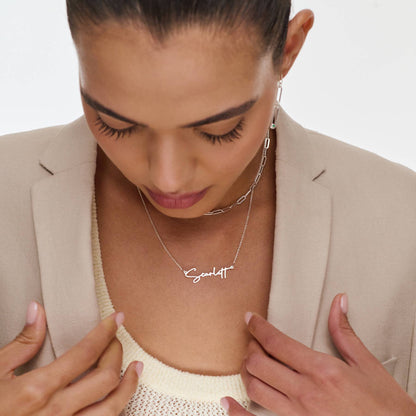 Belle Custom Name Necklace
