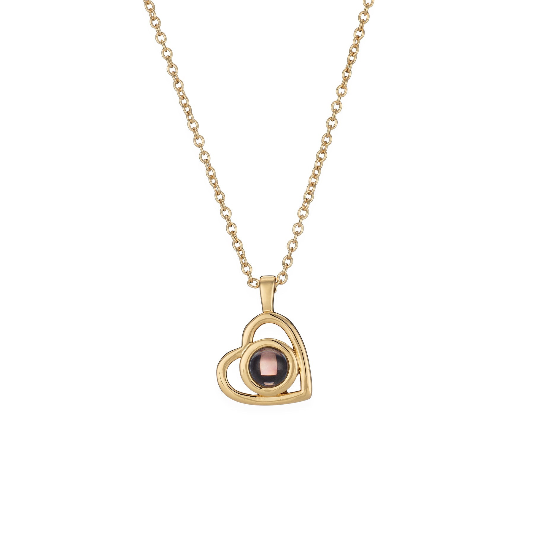 Heart Photo Necklace