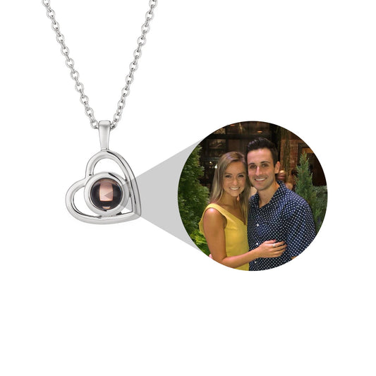 Heart Photo Necklace