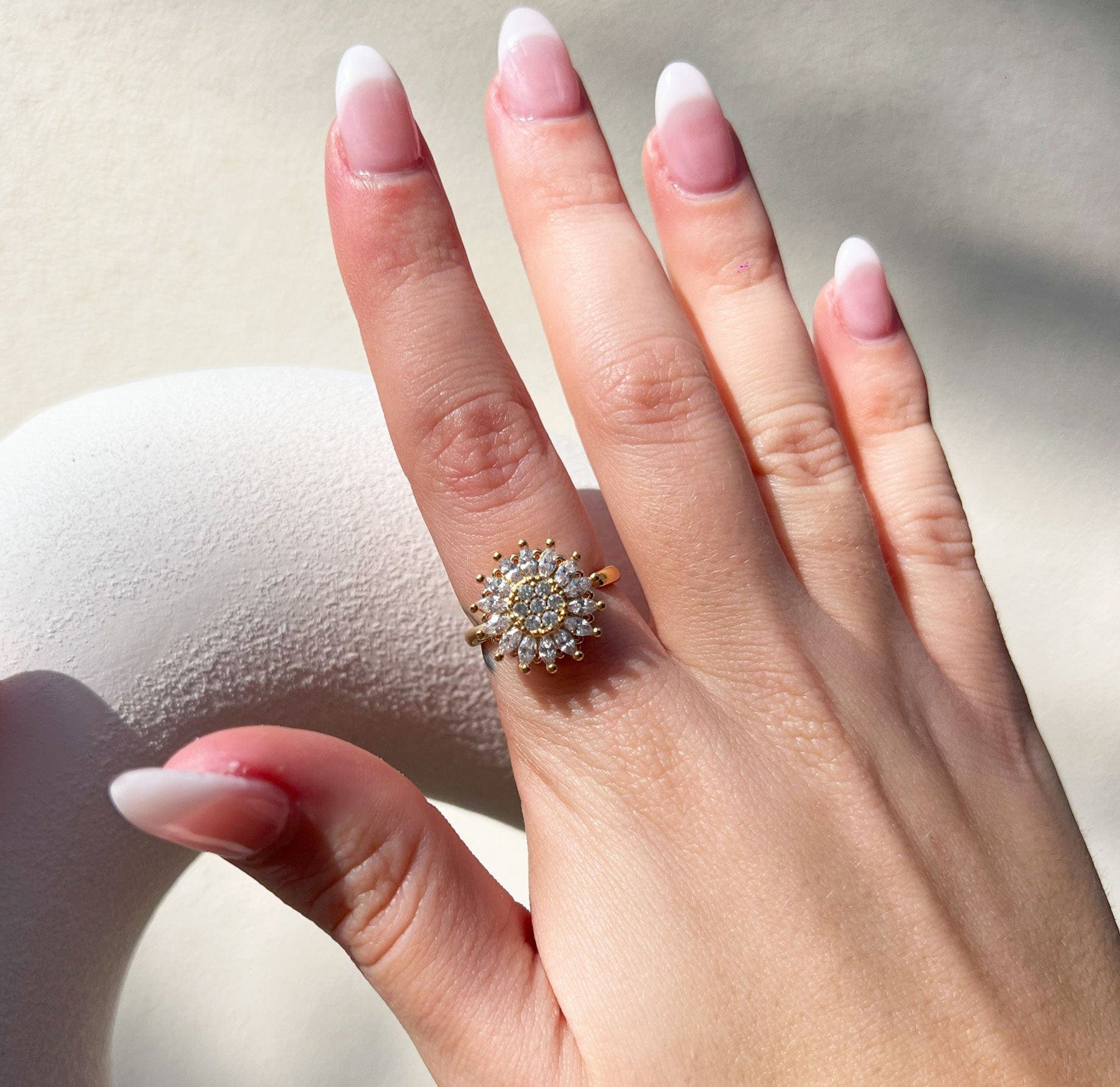 Sun Spinner Ring