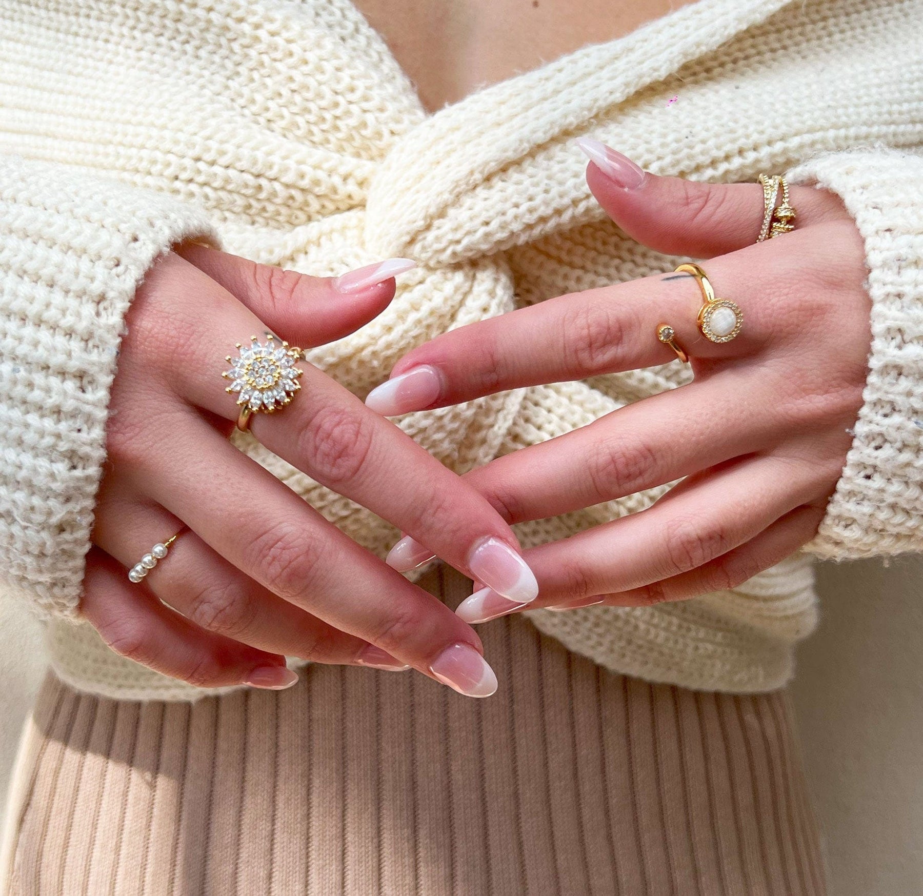 Sun Spinner Ring